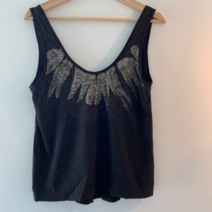 Ecote Beaded Scoop Tank